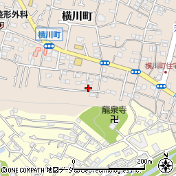 東京都八王子市横川町493周辺の地図