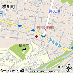 東京都八王子市横川町14周辺の地図
