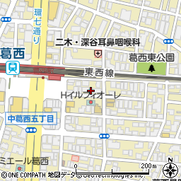 東京都江戸川区東葛西6丁目4-15周辺の地図