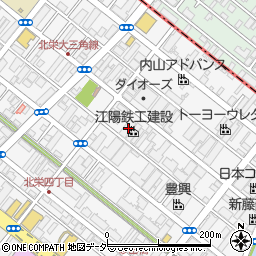 千葉県浦安市北栄4丁目13-36周辺の地図