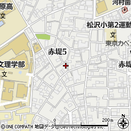 東京都世田谷区赤堤5丁目15-8周辺の地図