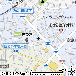 千葉県四街道市鹿渡1098-4周辺の地図