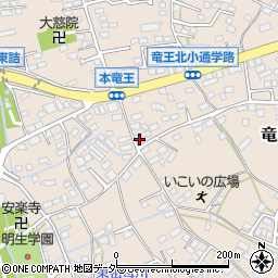 藤巻酒店周辺の地図