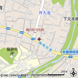 東京都八王子市横川町39周辺の地図