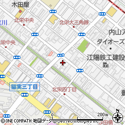 千葉県浦安市北栄4丁目24-22周辺の地図