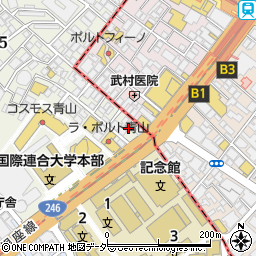 ゼンコー青山店周辺の地図