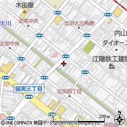 千葉県浦安市北栄4丁目24-17周辺の地図