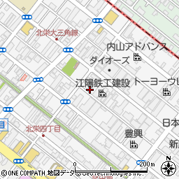 千葉県浦安市北栄4丁目13-24周辺の地図