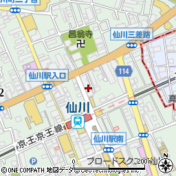 東京都調布市仙川町3丁目9周辺の地図