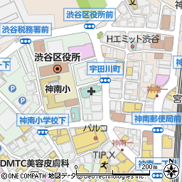 渋谷東武ホテル周辺の地図