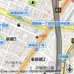 株式会社河北新報社　東京支社営業部周辺の地図