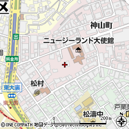 東京都渋谷区神山町20周辺の地図