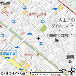 千葉県浦安市北栄4丁目25-8周辺の地図