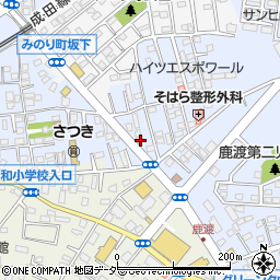 千葉県四街道市鹿渡1105周辺の地図