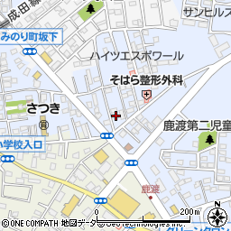 千葉県四街道市鹿渡1109-48周辺の地図