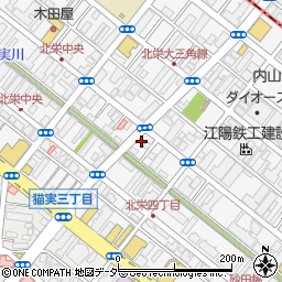千葉県浦安市北栄4丁目24-18周辺の地図