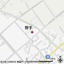 千葉県匝瑳市野手3085周辺の地図