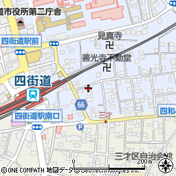 千葉県四街道市鹿渡1017-9周辺の地図