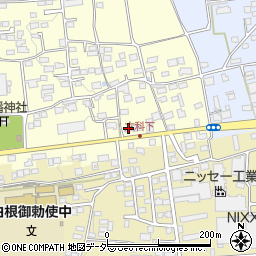 上田整骨院周辺の地図