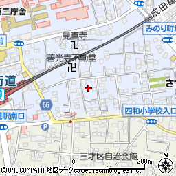千葉県四街道市鹿渡1027周辺の地図