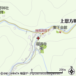 東京都八王子市上恩方町3885周辺の地図