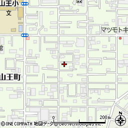 千葉県千葉市稲毛区山王町66-18周辺の地図