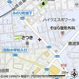 千葉県四街道市鹿渡1100周辺の地図