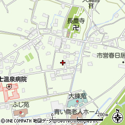 山梨県笛吹市春日居町小松866-3周辺の地図