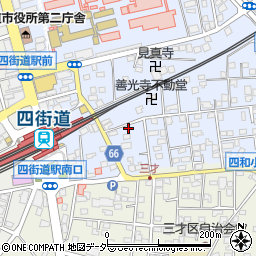 千葉県四街道市鹿渡1017-7周辺の地図
