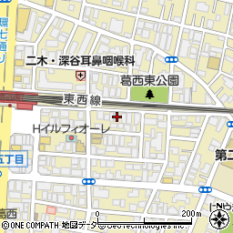 東京都江戸川区東葛西6丁目18-7周辺の地図