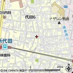 佐藤・代田整骨院周辺の地図