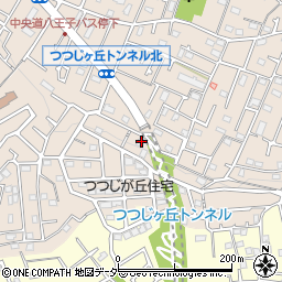 東京都八王子市横川町617-116周辺の地図