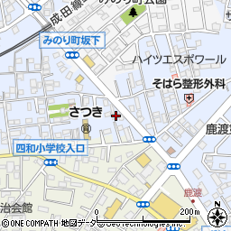 千葉県四街道市鹿渡1076-2周辺の地図