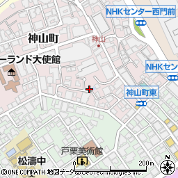 東京都渋谷区神山町16周辺の地図