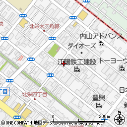 千葉県浦安市北栄4丁目13-27周辺の地図