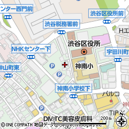 Ａ渋谷区・ハチの巣駆除　２４Ｘ３６５安心受付センター周辺の地図