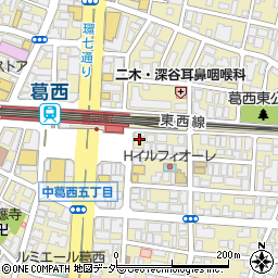 東京都江戸川区東葛西6丁目4-2周辺の地図
