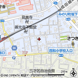 千葉県四街道市鹿渡1028-17周辺の地図