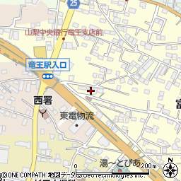 早稲田育英ゼミナール竜王教室周辺の地図
