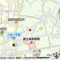 山梨県笛吹市春日居町小松1084-2周辺の地図