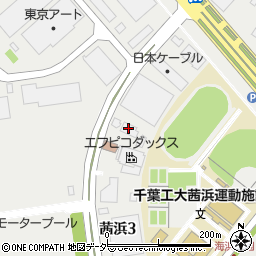 コマツリフト株式会社　習志野支店周辺の地図