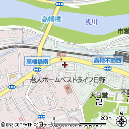 ライオンズマンション高幡不動ガーデンテラス周辺の地図