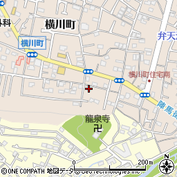 東京都八王子市横川町21周辺の地図