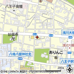 カーライフハギワラ元横山店周辺の地図