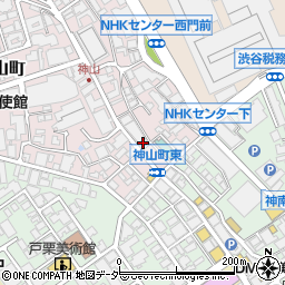 東京都渋谷区神山町11周辺の地図