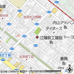 千葉県浦安市北栄4丁目25-23周辺の地図