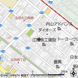 千葉県浦安市北栄4丁目13-30周辺の地図