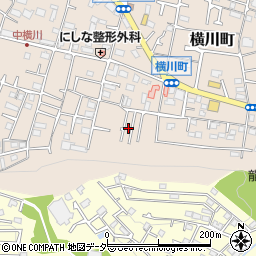 東京都八王子市横川町511周辺の地図