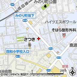千葉県四街道市鹿渡1076周辺の地図