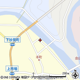 岐阜県下呂市金山町金山2007-1周辺の地図